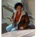 Stargirl Anjelika Washington (Beth Chapel) Brown Suede Leather Jacket